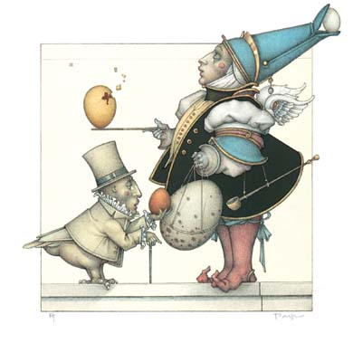 Michael Parkes The Egg Collector