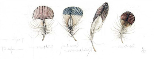 Michael Parkes Guardian Feathers