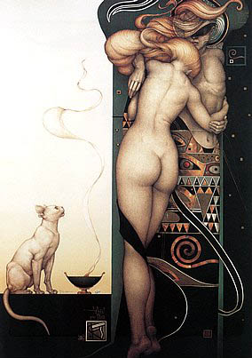 Michael Parkes Night and Day
